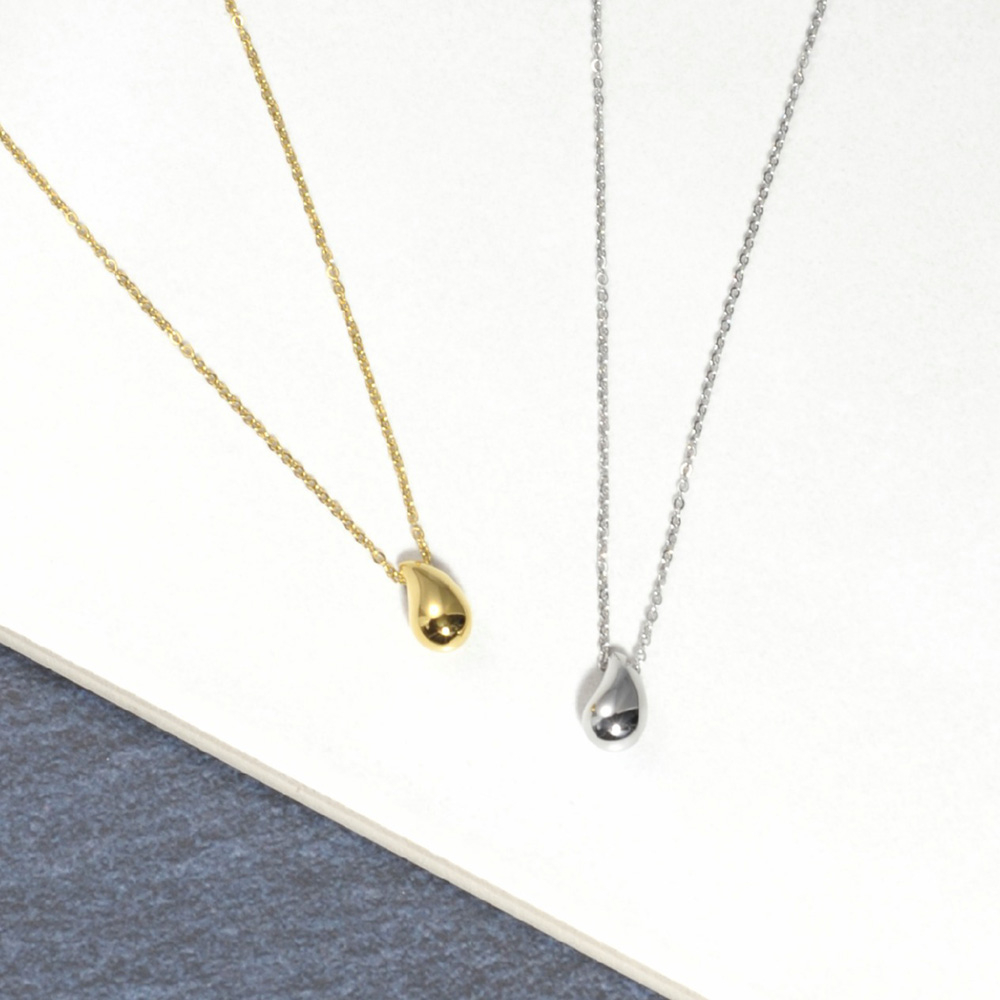 ドロップパーツネックレス